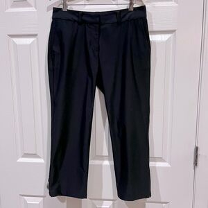 Nike Golf Dri-Fit Cropped Black Pants Women's Size 6